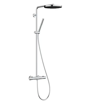 Hansgrohe Pulsify S Puro - Sprchový set s termostatem, průměr 26 cm, 1 proud, chrom 24222000