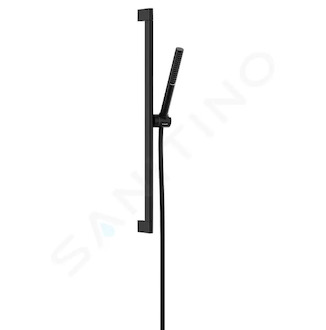 Hansgrohe Pulsify S - Set sprchové hlavice, tyče a hadice, EcoSmart+, matná černá 24373670