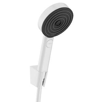 Hansgrohe Pulsify Select S - Set sprchové hlavice, držáku a hadice, 3 proudy, EcoSmart, matná bílá 24306700