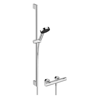 Hansgrohe Pulsify Select S - Sprchový set s termostatem, 3 proudy, EcoSmart, chrom 24261000