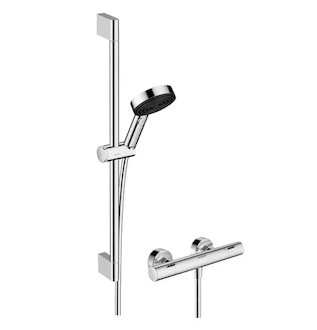 Hansgrohe Pulsify Select S - Sprchový set s termostatem, 3 proudy, EcoSmart, chrom 24262000
