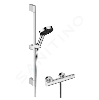Hansgrohe Pulsify Select S - Sprchový set s termostatem, 3 proudy, EcoSmart, chrom 24272000