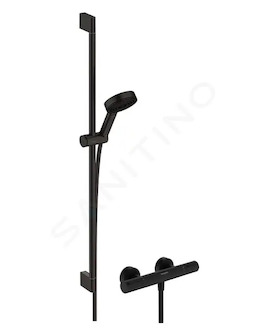 Hansgrohe Pulsify Select S - Sprchový set s termostatem, 3 proudy, EcoSmart, matná černá 24271670