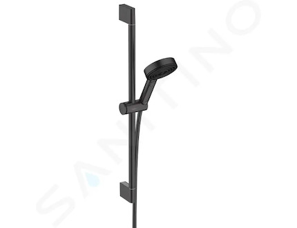 Hansgrohe Pulsify Select - Set sprchové hlavice, 3 proudy, EcoSmart, tyče 67 cm a hadice, matná černá 24161670