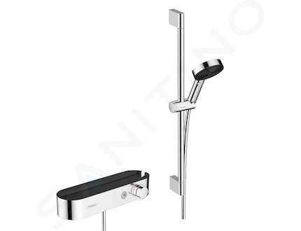 Hansgrohe Pulsify Select - Sprchový set Relaxation s termostatem, 3 proudy, s tyčí 65 cm, chrom 24260000