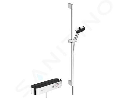Hansgrohe Pulsify Select - Sprchový set Relaxation s termostatem, 3 proudy, s tyčí 90 cm, chrom 24270000