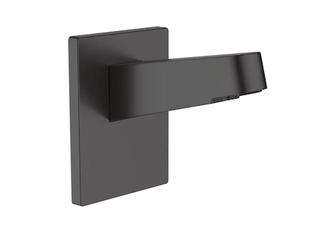 Hansgrohe Pulsify - Sprchové rameno, 15 cm, matná černá 24149670