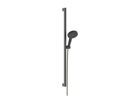 Hansgrohe Raindance Alive Select S - Set sprchové hlavice, tyče a hadice, 3 proudy, EcoSmart, kartáčovaný černý chrom 24601340