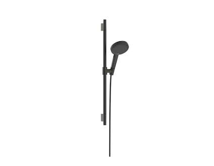 Hansgrohe Raindance Alive Select S - Set sprchové hlavice, tyče a hadice, 3 proudy, EcoSmart, kartáčovaný černý chrom 24602340