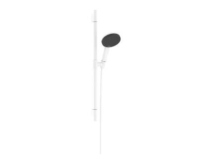 Hansgrohe Raindance Alive Select S - Set sprchové hlavice, tyče a hadice, 3 proudy, EcoSmart, matná bílá 24602700