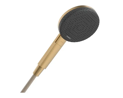 Hansgrohe Raindance Alive Select S - Sprchová hlavice, 3 proudy, EcoSmart, kartáčovaný bronz 24511140