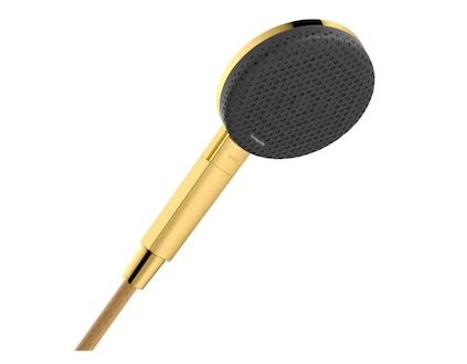 Hansgrohe Raindance Alive Select S - Sprchová hlavice, 3 proudy, EcoSmart+, leštěný vzhled zlata 24512990