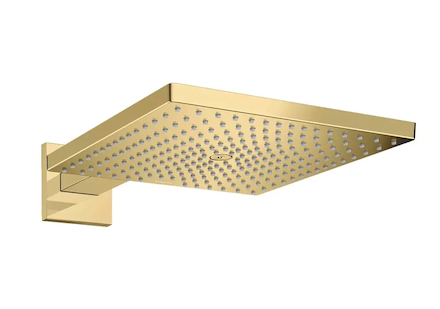 Hansgrohe Raindance E - Hlavová sprcha, 30x30 cm, EcoSmart, leštěný vzhled zlata 26239990