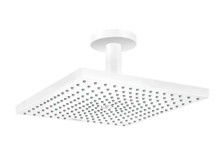 Hansgrohe Raindance E - Hlavová sprcha, 30x30 cm, EcoSmart, matná bílá 26251700