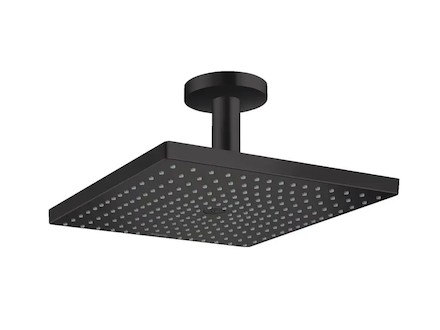 Hansgrohe Raindance E - Hlavová sprcha, 30x30 cm, EcoSmart, matná černá 26251670