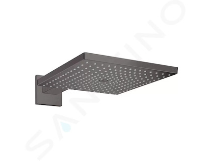 Hansgrohe Raindance E - Hlavová sprcha, 30x30 cm, kartáčovaný černý chrom 26238340