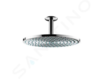 Hansgrohe Raindance - Hlavová sprcha 240, 1 proud, EcoSmart 9, přívod od stropu 10 cm, chrom 27463000