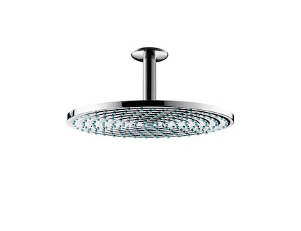 Hansgrohe Raindance - Hlavová sprcha 240, 1 proud, EcoSmart 9, přívod od stropu 10 cm, chrom 27463000