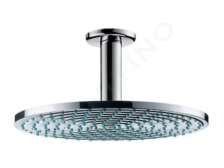 Hansgrohe Raindance - Hlavová sprcha 240, 1 proud, přívod od stropu 10 cm, chrom 27477000