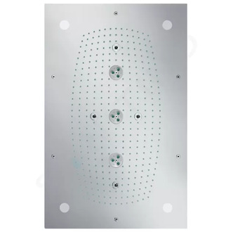 Hansgrohe Raindance - Horní sprcha 68x46 cm Air 3jet s osvětlením, chrom 28418000