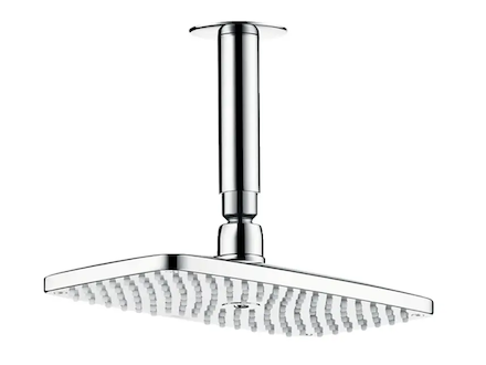 Hansgrohe Raindance New - Horní sprcha E 240 Air 1jet s přívodem od stropu 10 cm, chrom 27380000