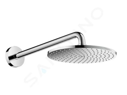 Hansgrohe Raindance S - Hlavová sprcha PowderRain 240, se sprchovým ramenem 39 cm, chrom 27607000