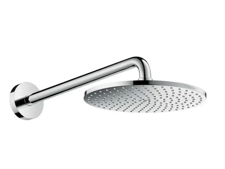 Hansgrohe Raindance S - Hlavová sprcha PowderRain 240, se sprchovým ramenem 39 cm, chrom 27607000