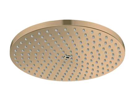 Hansgrohe Raindance S - Hlavová sprcha, průměr 24 cm, EcoSmart, kartáčovaný bronz 27624140