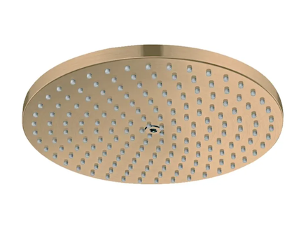 Hansgrohe Raindance S - Hlavová sprcha, průměr 24 cm, EcoSmart, kartáčovaný bronz 27624140