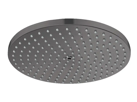 Hansgrohe Raindance S - Hlavová sprcha, průměr 24 cm, kartáčovaný černý chrom 27623340