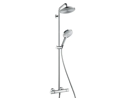 Hansgrohe Raindance S - Sprchový set Showerpipe 240 s termostatem, 3 proudy,  EcoSmart 9 l/min, chrom 27116000