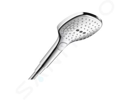 Hansgrohe Raindance Select E - Sprchová hlavice 120, 3 proudy, EcoSmart 9 l/min, chrom 26521000