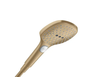 Hansgrohe Raindance Select E - Sprchová hlavice 120, 3 proudy, kartáčovaný bronz 26520140