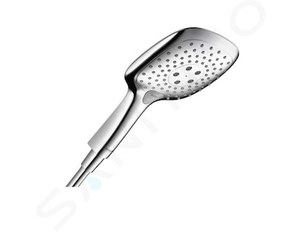 Hansgrohe Raindance Select E - Sprchová hlavice 150, 3 proudy, EcoSmart 9 l/min, chrom 26551000