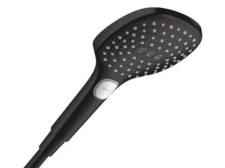 Hansgrohe Raindance Select E - Sprchová hlavice, 3 proudy, EcoSmart, matná černá 28728670