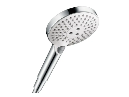 Hansgrohe Raindance Select S - Sprchová hlavice 120, 3 proudy, bílá/chrom 26530400