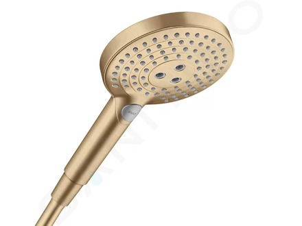 Hansgrohe Raindance Select S - Sprchová hlavice 120, 3 proudy, EcoSmart, kartáčovaný bronz 26531140