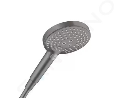 Hansgrohe Raindance Select S - Sprchová hlavice 120, 3 proudy, kartáčovaný černý chrom 26530340