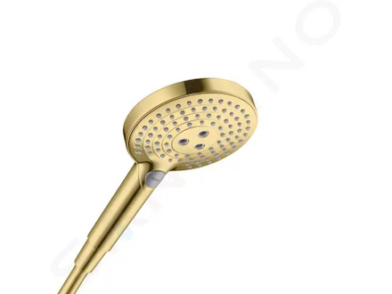 Hansgrohe Raindance Select S - Sprchová hlavice 120, 3 proudy, leštěný vzhled zlata 26530990