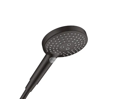 Hansgrohe Raindance Select S - Sprchová hlavice 120, 3 proudy, matná černá 26530670