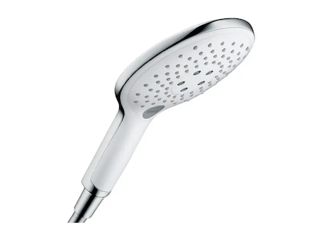 Hansgrohe Raindance Select S - Sprchová hlavice 150, 3 proudy, EcoSmart 9 l/min, bílá/chrom 28588400