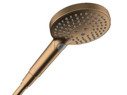 Hansgrohe Raindance Select S - Sprchová hlavice, 3 proudy, EcoSmart, kartáčovaný bronz 26515140