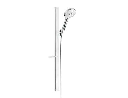 Hansgrohe Raindance Select S - Sprchová souprava 120, 3 proudy, sprchová tyč 90 cm, bílá/chrom 27648400