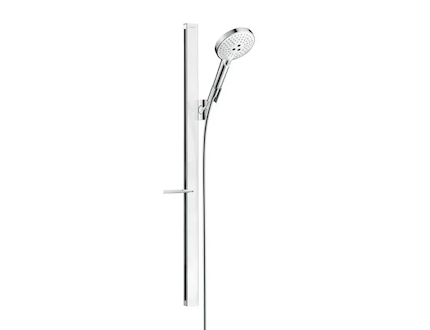Hansgrohe Raindance Select S - Sprchová souprava 120, 3 proudy, sprchová tyč 90 cm, bílá/chrom 27648400