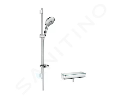 Hansgrohe Raindance Select S - Sprchový set s termostatem, 15 cm, 3 proudy, chrom 27037000