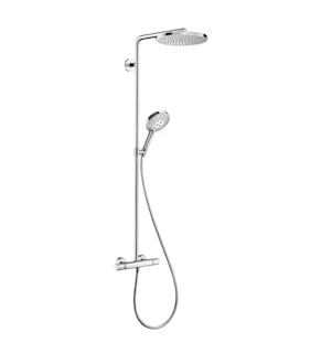 Hansgrohe Raindance Select S - Sprchový set Showerpipe s termostatem, 3 proudy, chrom 27633000