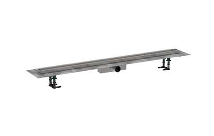 Hansgrohe RainDrain Compact - Sprchový žlab 120 cm pro vložení dlažby, s roštem 56185000