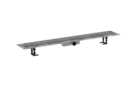 Hansgrohe RainDrain Compact - Sprchový žlab 120 cm pro vložení dlažby, s roštem 56185000