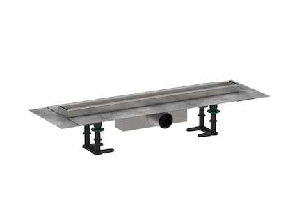 Hansgrohe RainDrain Compact - Sprchový žlab 60 cm pro vložení dlažby, s roštem 56175000