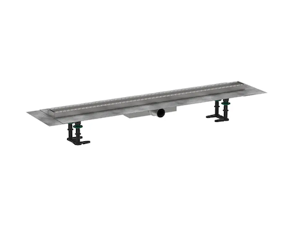 Hansgrohe RainDrain Compact - Sprchový žlab 90 cm pro vložení dlažby, s roštem 56169000